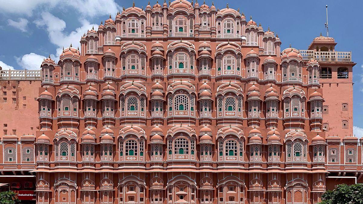 The Hawa Mahal in Jaipur, Rajasthan